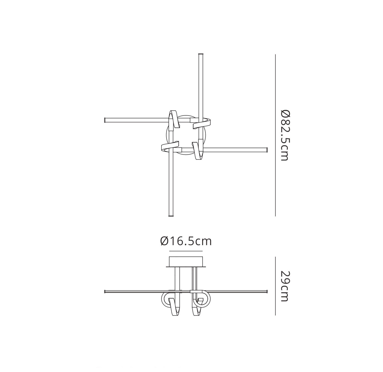 Cinto Antique Brass Ceiling Lights Mantra Semi Flush Fittings